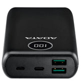 Cargador Portátil Digital Adata P20000qcd Tipo C Negro (Ap20000qcd-Dgt-Cbk)